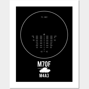 M70F Telescopic Sight M4A3 Posters and Art